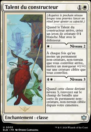 Talent du constructeur
