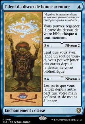 Talent du diseur de bonne aventure