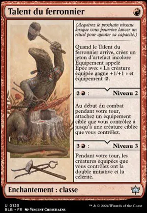 Talent du ferronnier