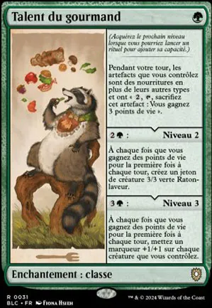 Talent du gourmand