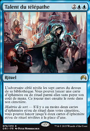 Talent du télépathe