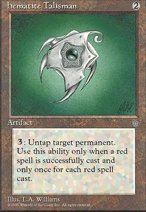 Talisman d'hématite