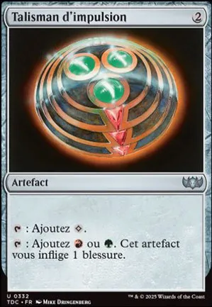 Talisman d'impulsion