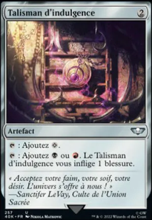 Talisman d'indulgence