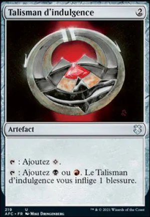 Talisman d'indulgence