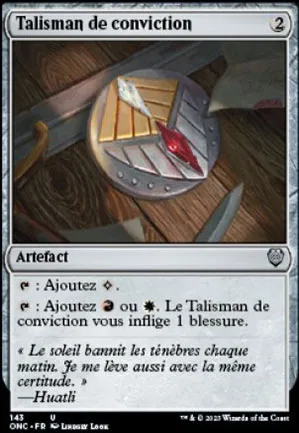 Talisman de conviction