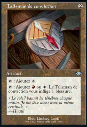 Talisman de conviction