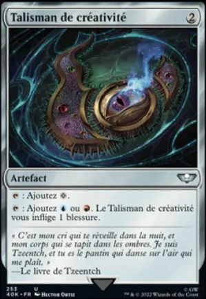 Talisman de créativité