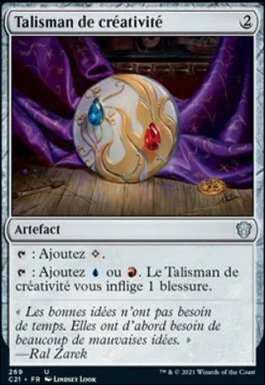 Talisman de créativité