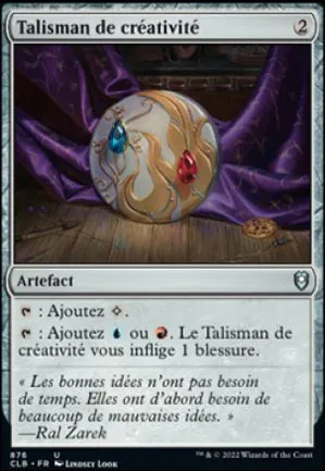 Talisman de créativité
