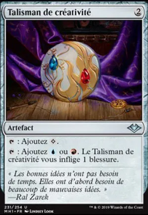 Talisman de créativité