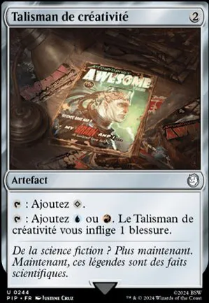 Talisman de créativité