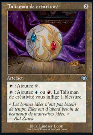 Talisman de créativité