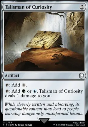 Talisman de curiosité