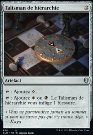 Talisman de hiérarchie