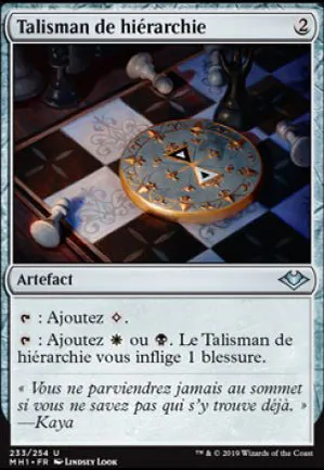 Talisman de hiérarchie