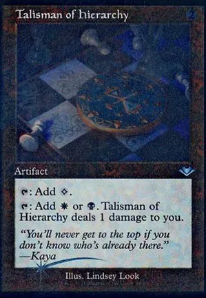 Talisman de hiérarchie