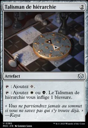 Talisman de hiérarchie
