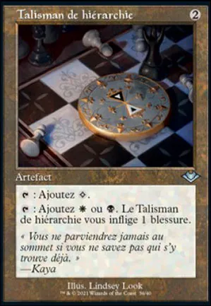 Talisman de hiérarchie