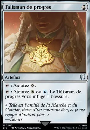 Talisman de progrès