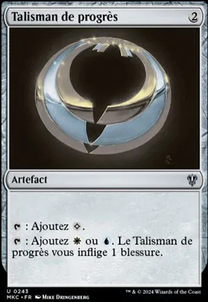 Talisman de progrès