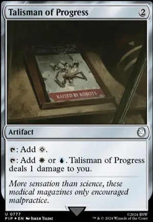 Talisman de progrès