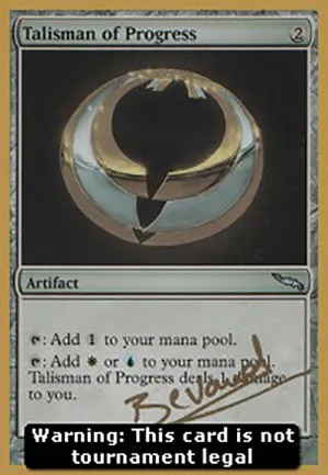 Talisman de progrès