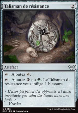 Talisman de résistance