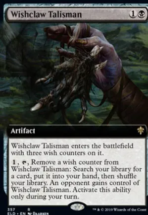 Talisman griffe de souhait