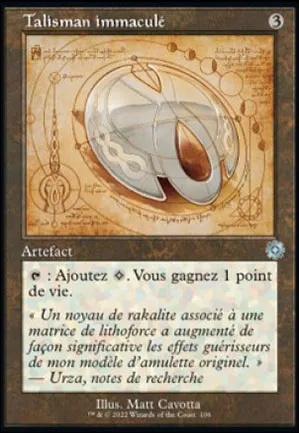 Talisman immaculé