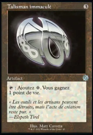Talisman immaculé