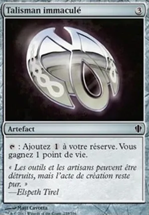 Talisman immaculé