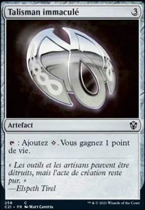 Talisman immaculé