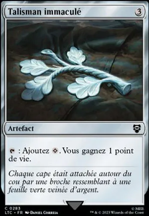 Talisman immaculé
