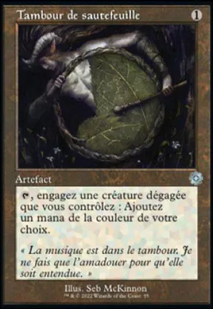 Tambour de sautefeuille