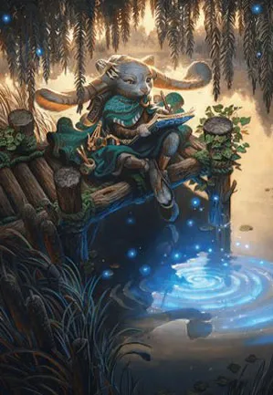 Tamiyo, chercheuse sur le terrain - Illustration