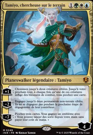 Tamiyo, chercheuse sur le terrain