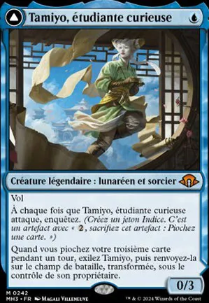 Tamiyo, étudiante curieuse // Tamiyo, érudite aguerrie