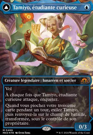 Tamiyo, étudiante curieuse // Tamiyo, érudite aguerrie