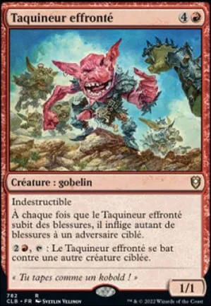 Taquineur effronté