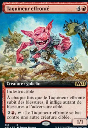 Taquineur effronté