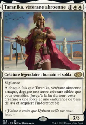 Taranika, vétérane akroenne