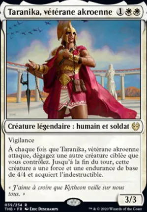 Taranika, vétérane akroenne