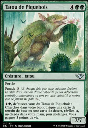 Tatou de Piquebois