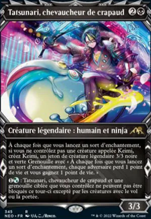 Tatsunari, chevaucheur de crapaud