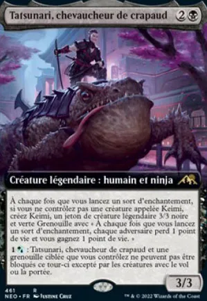 Tatsunari, chevaucheur de crapaud