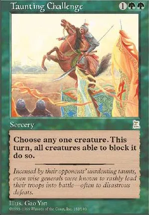 Taunting Challenge