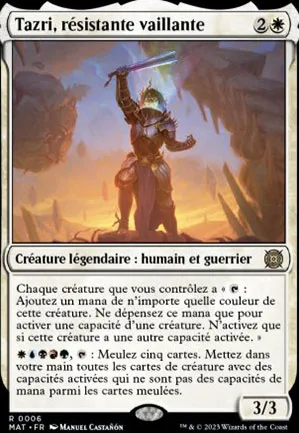 Tazri, résistante vaillante