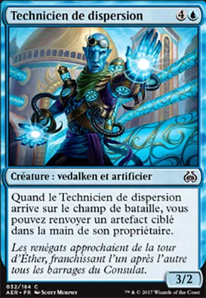 Technicien de dispersion