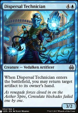 Technicien de dispersion